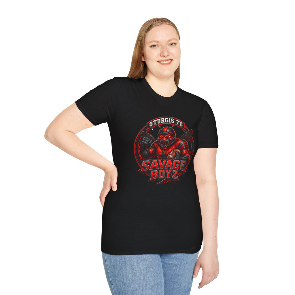 Sturgis "Savage Boyz" 7u Logo Tee