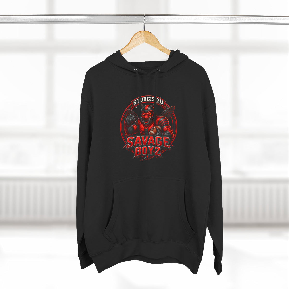 Sturgis "Savage Boyz" 7u Fleece Pullover Hoodie