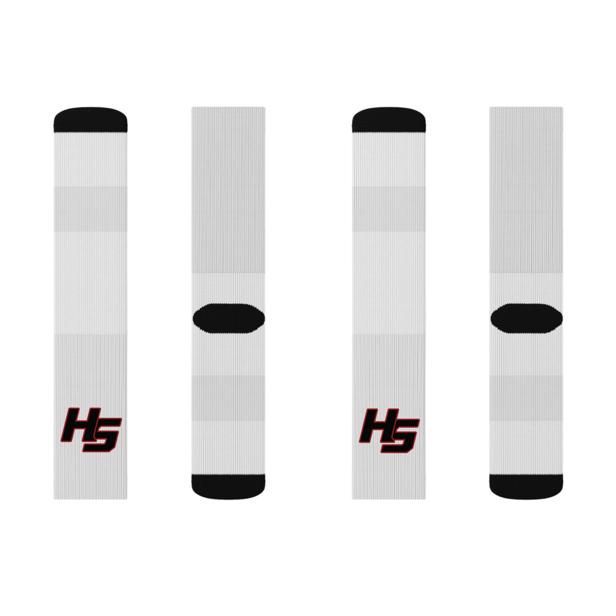 Sturgis Hornets Monogram Logo Sublimation Crew Socks