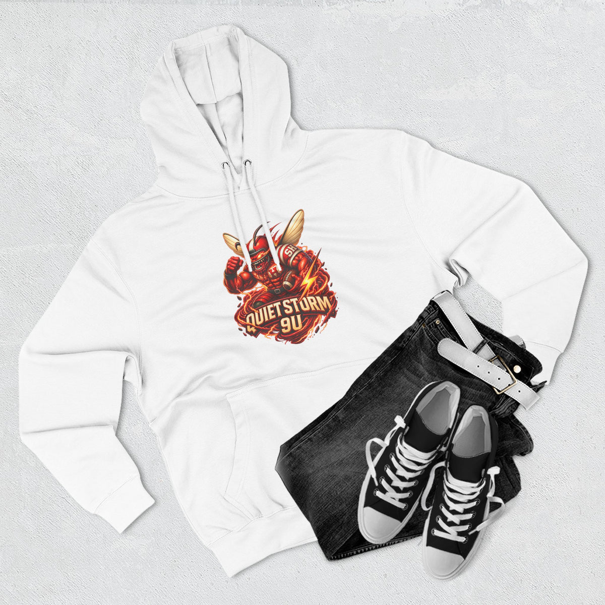 Sturgis "Quiet Storm" 9u Fleece Pullover Hoodie