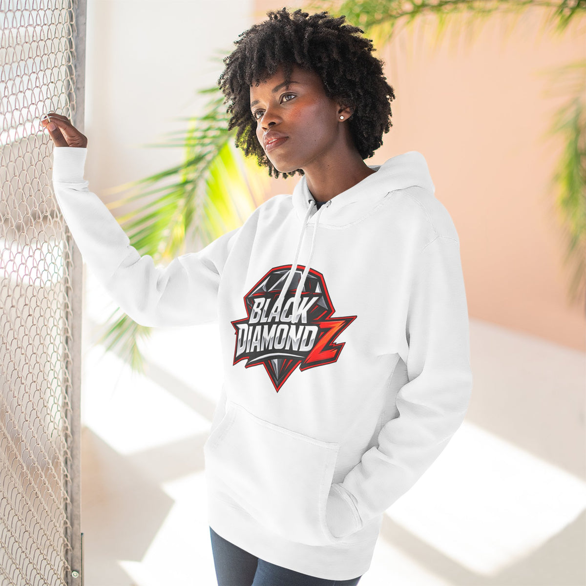 Stugis "Black Diamondz" Cheer Fleece Pullover Hoodie
