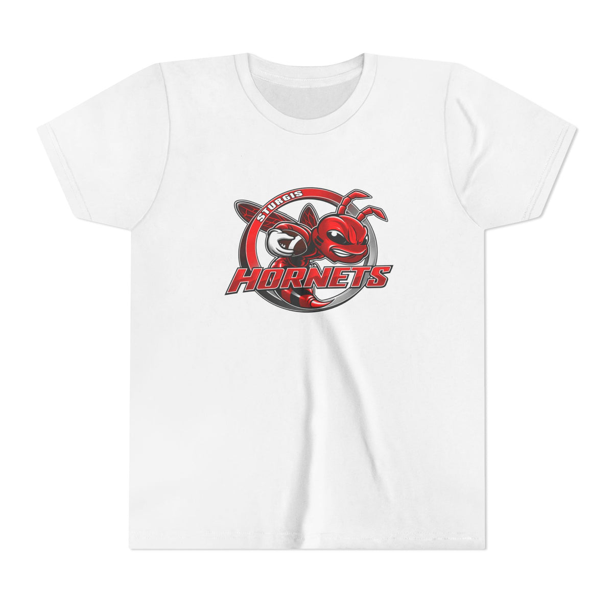 Sturgis Hornets Mascot Logo Youth Tee