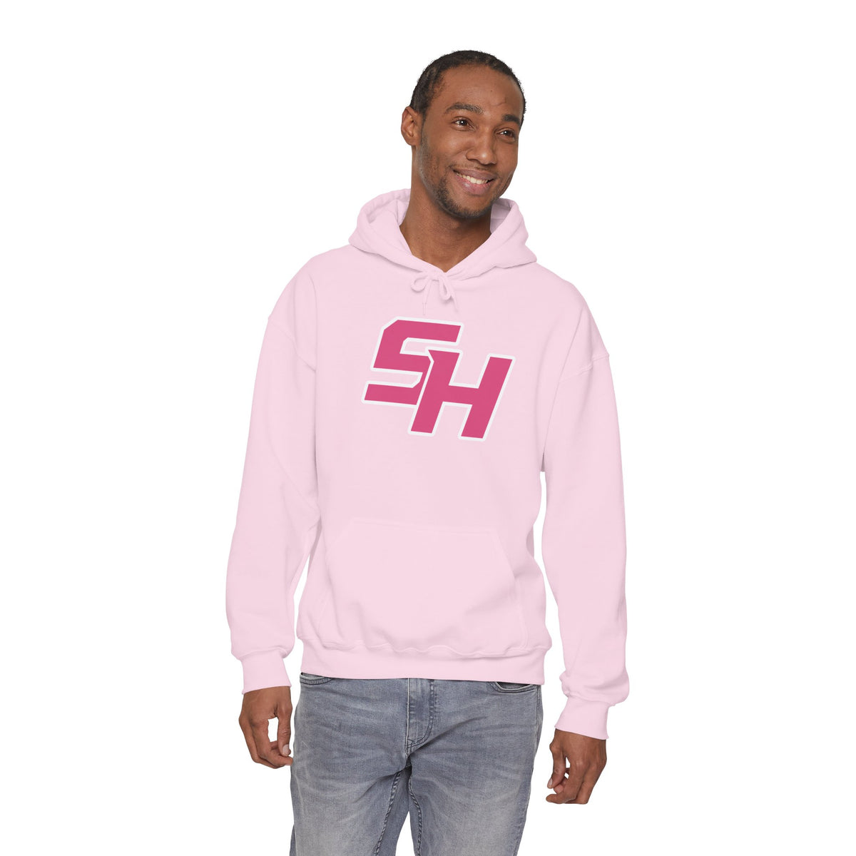 Sturgis "SH" Monogram Logo Breast Cancer Awareness Pullover Hoodie