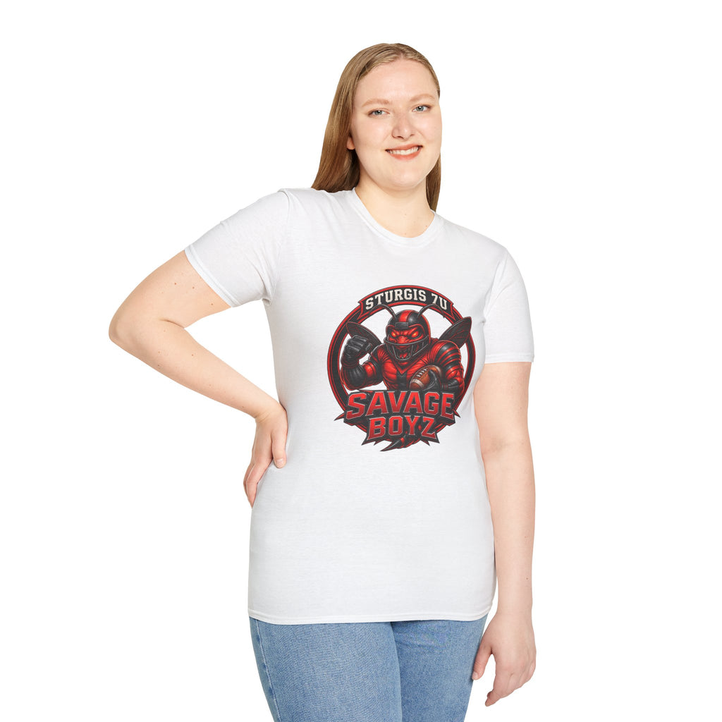 Sturgis "Savage Boyz" 7u Logo Tee