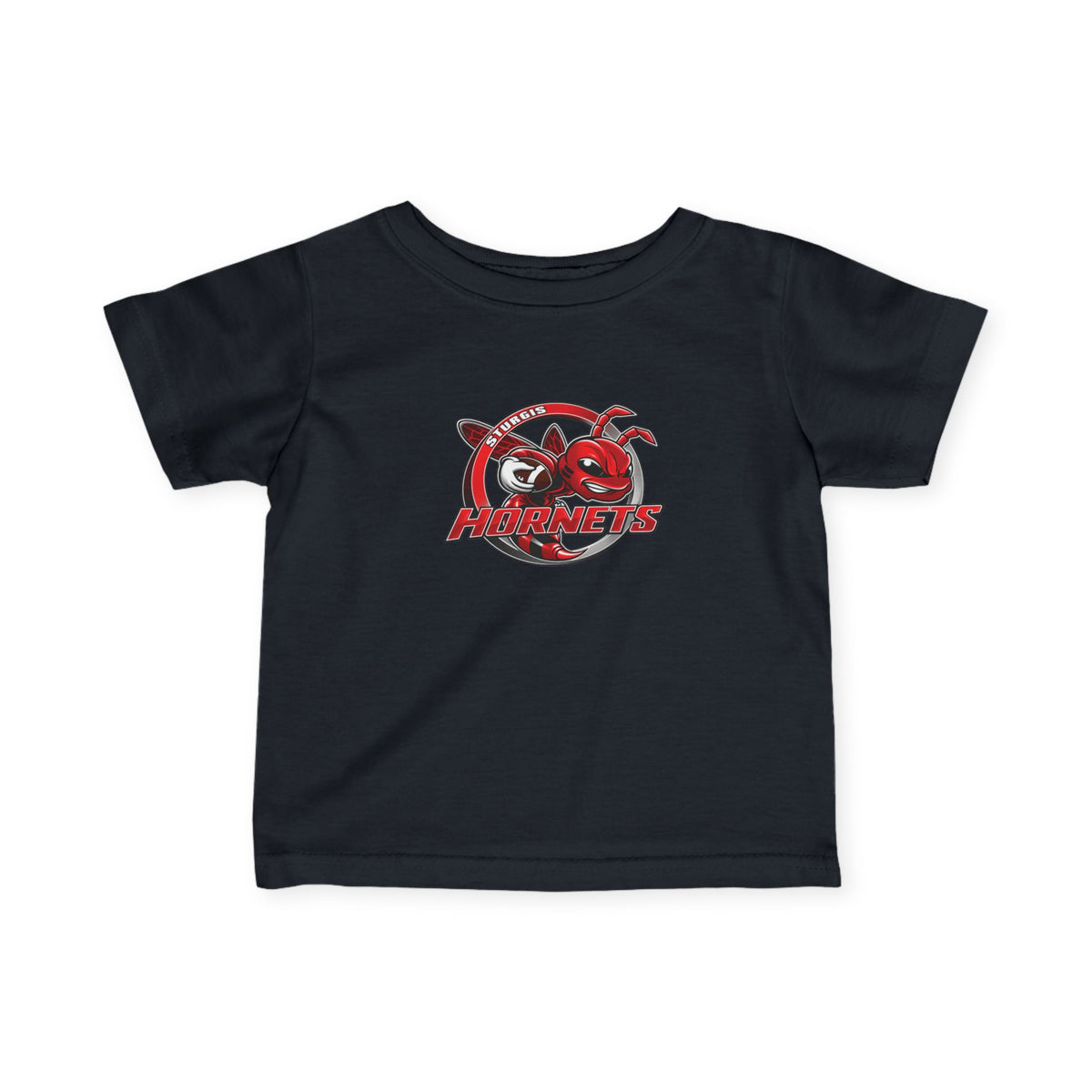 Sturgis Hornet Mascot Logo Infant Baby Tee