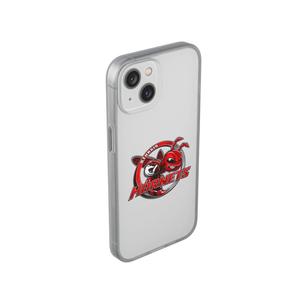 Sturgis Hornets Mascot Logo Clear Flexi Phone Case