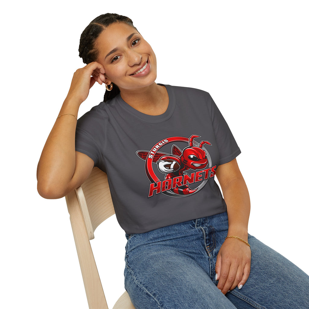 Sturgis Hornets Mascot Logo Tee