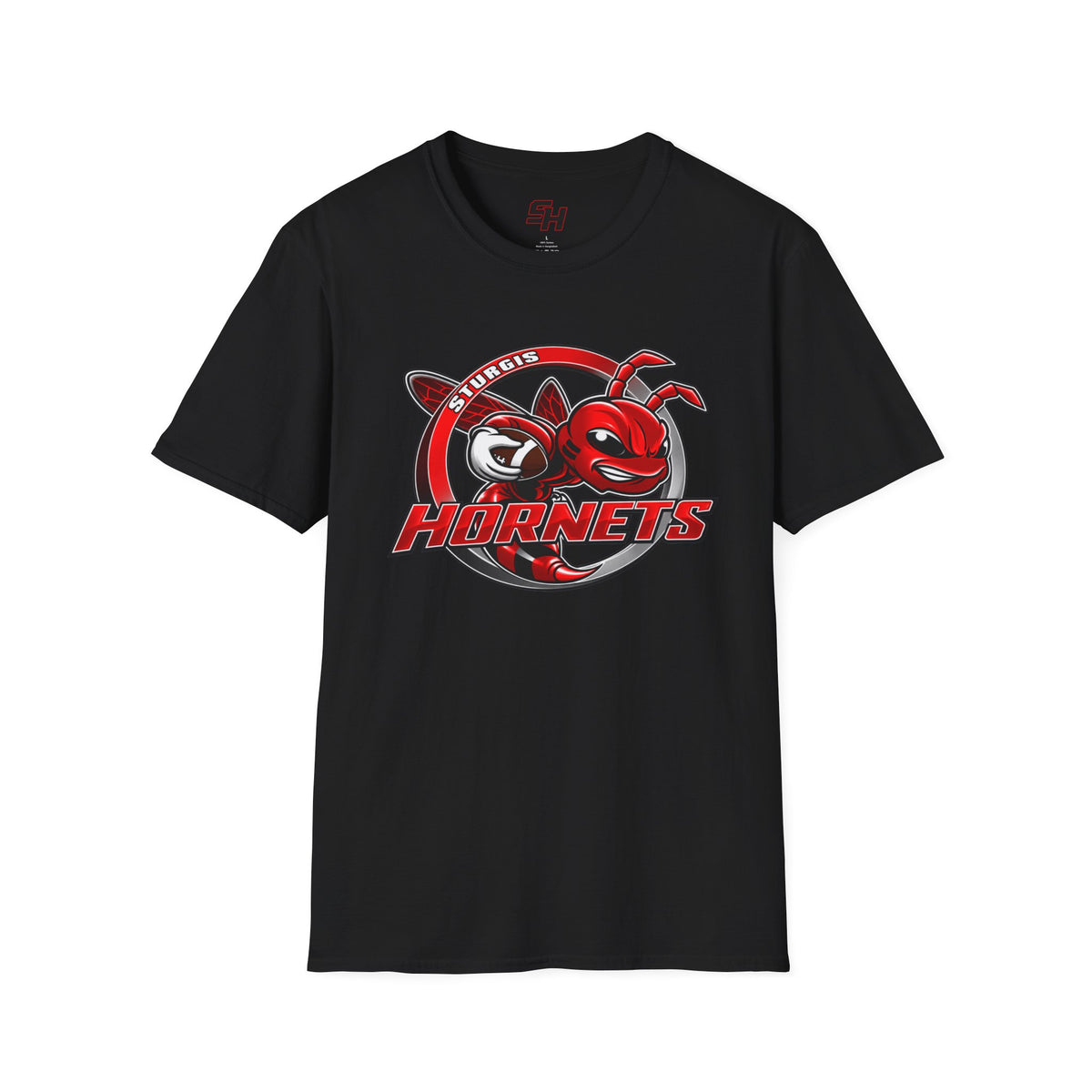 Sturgis Hornets Mascot Logo Tee