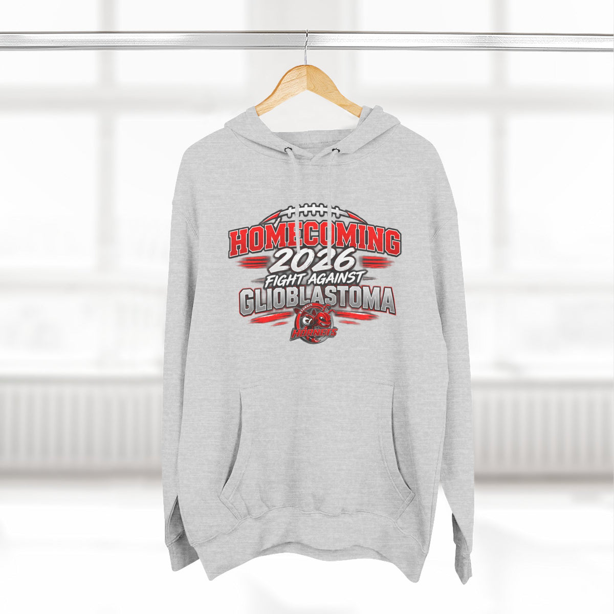 Sturgis Hornets Homecoming 2026 Fight Against Glioblastoma Fleec Pullover Hoodie
