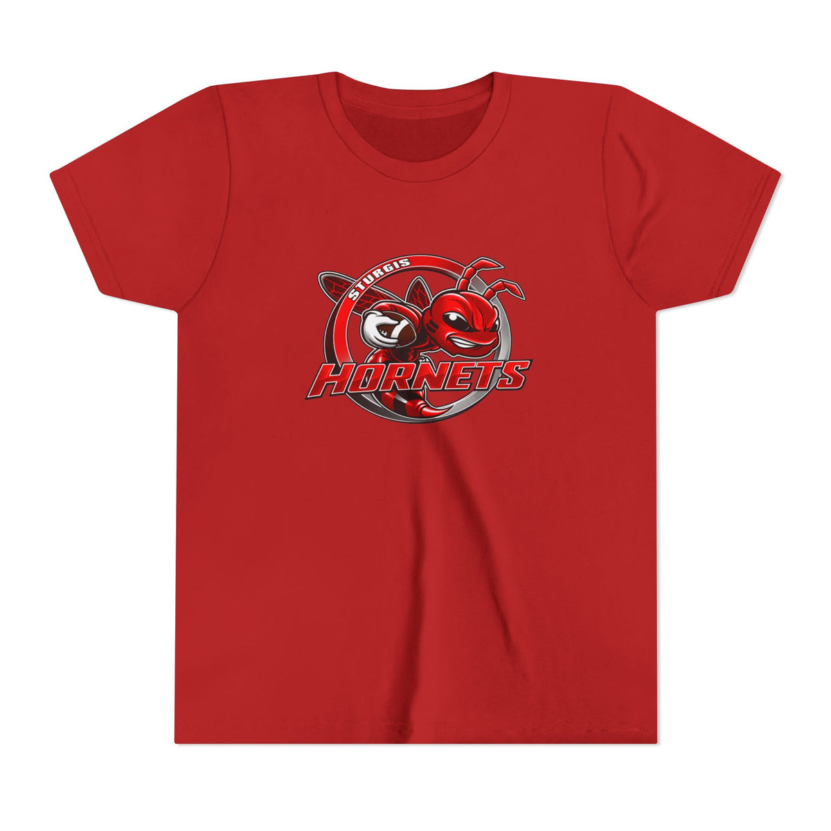 Sturgis Hornets Mascot Logo Youth Tee