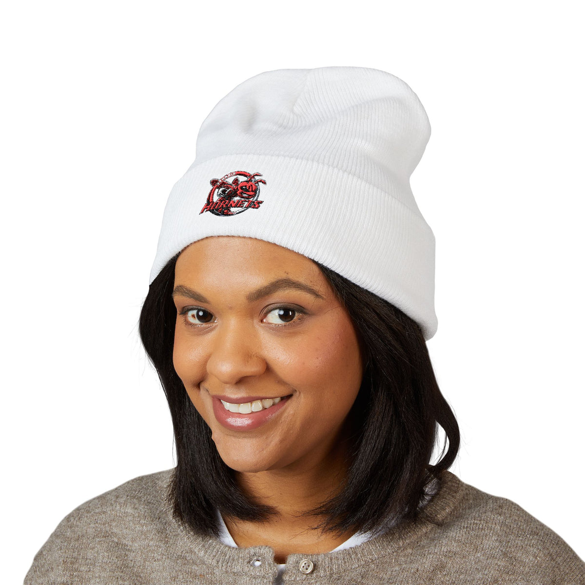 Sturgis Hornets Mascot Logo Embroidered Winter Hat