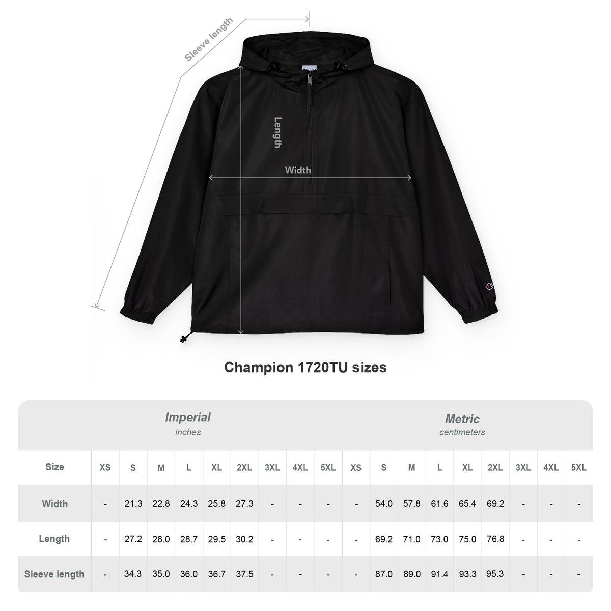 Sturgis Monogram Logo Champion Windbreaker
