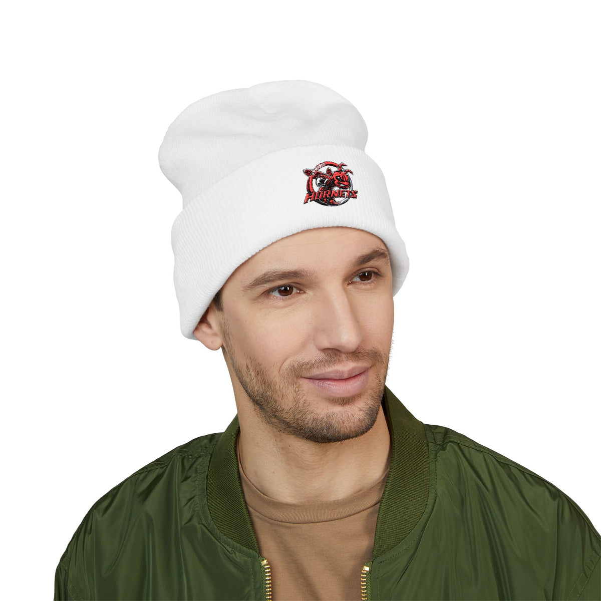 Sturgis Hornets Mascot Logo Embroidered Winter Hat