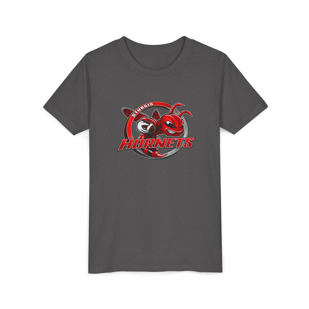 Sturgis Hornets Mascot Logo Youth Tee