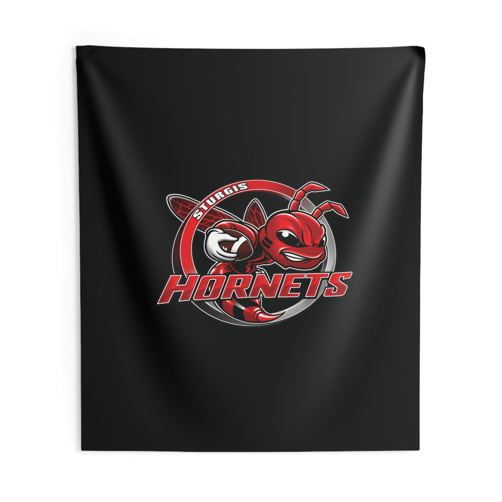 Sturgis Hornets Mascot Logo Indoor Wall Tapestry