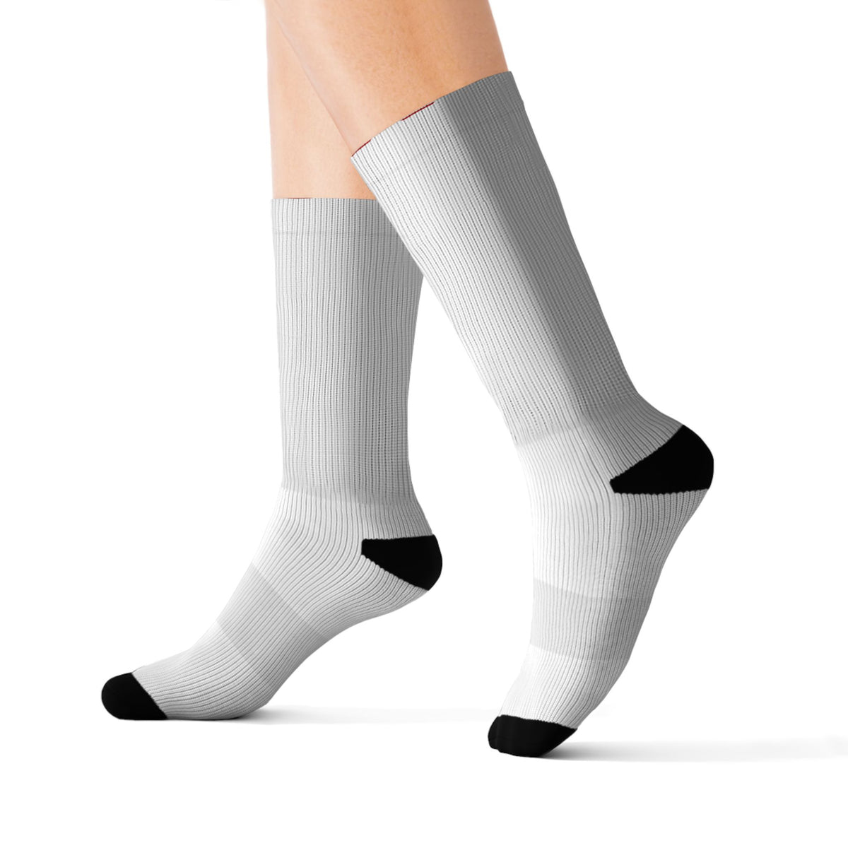 Sturgis Hornets Monogram Logo Sublimation Crew Socks