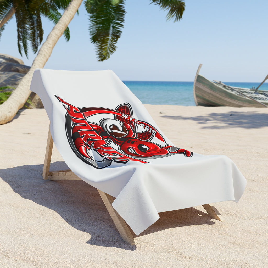 Sturgis Hornets Mascot Beach Towel