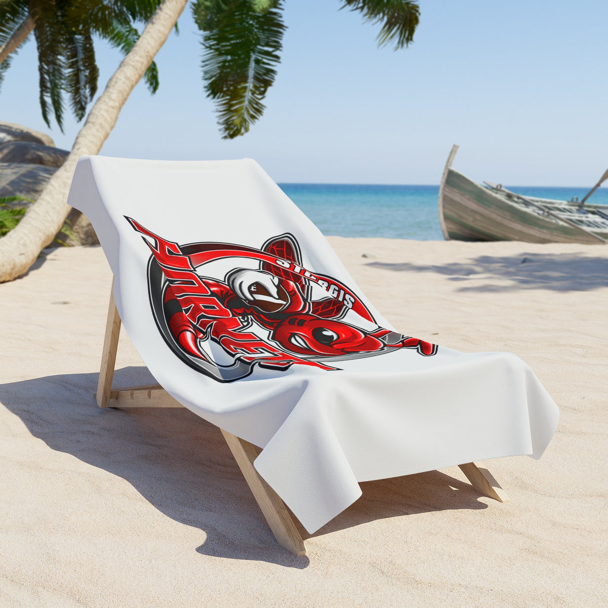 Sturgis Hornets Mascot Beach Towel