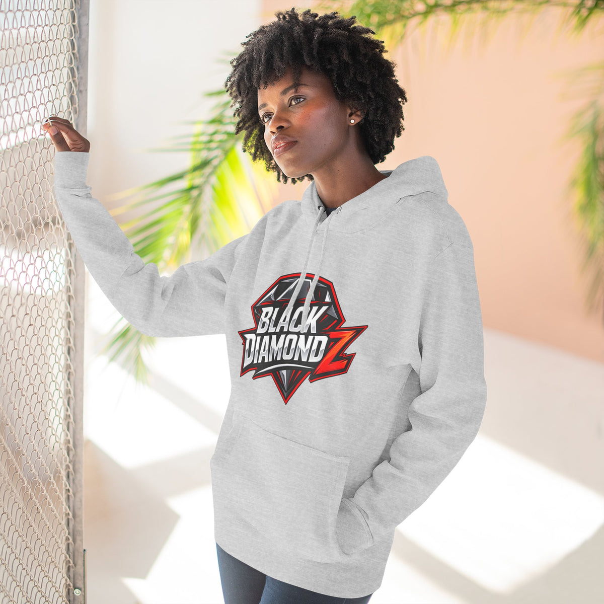 Stugis "Black Diamondz" Cheer Fleece Pullover Hoodie
