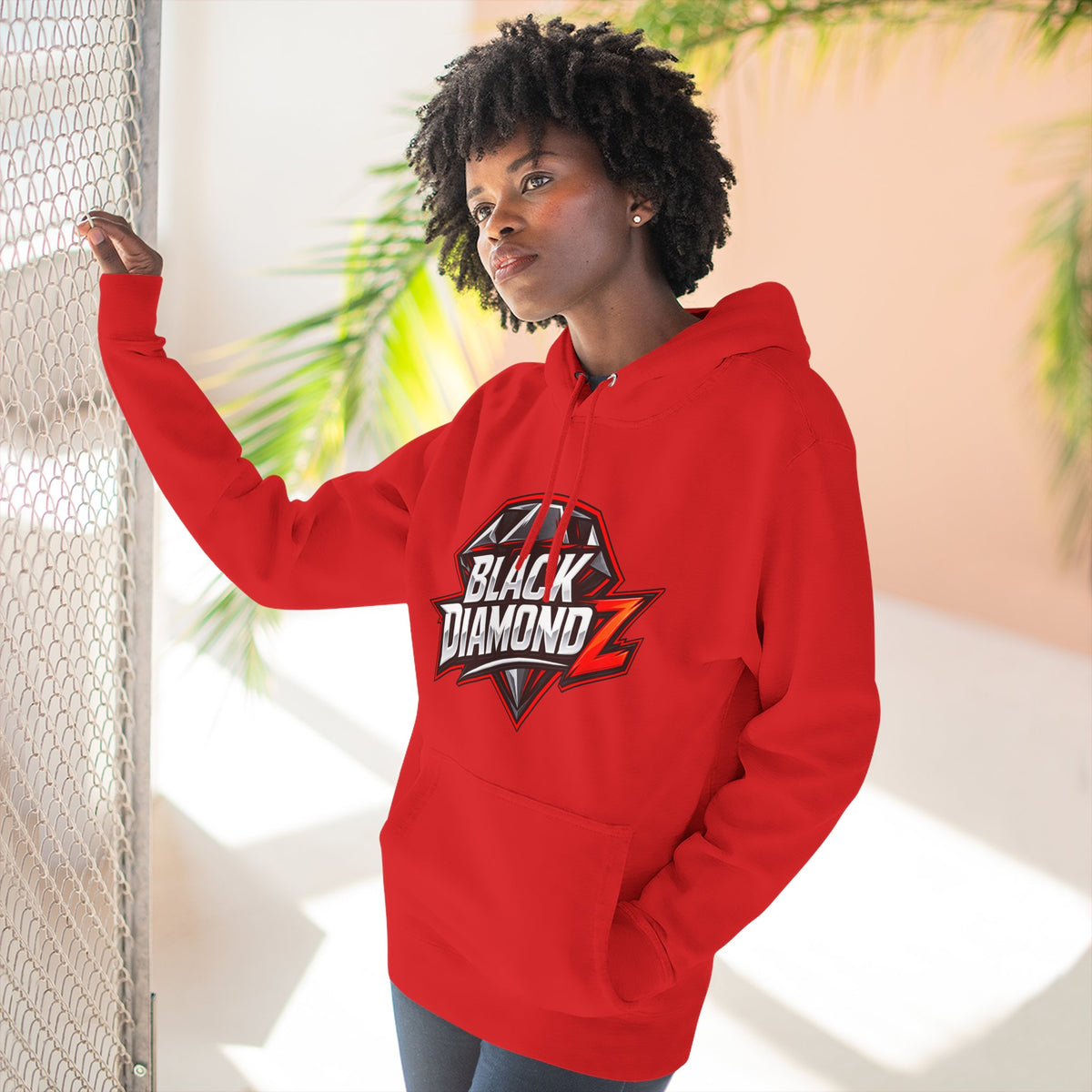 Stugis "Black Diamondz" Cheer Fleece Pullover Hoodie