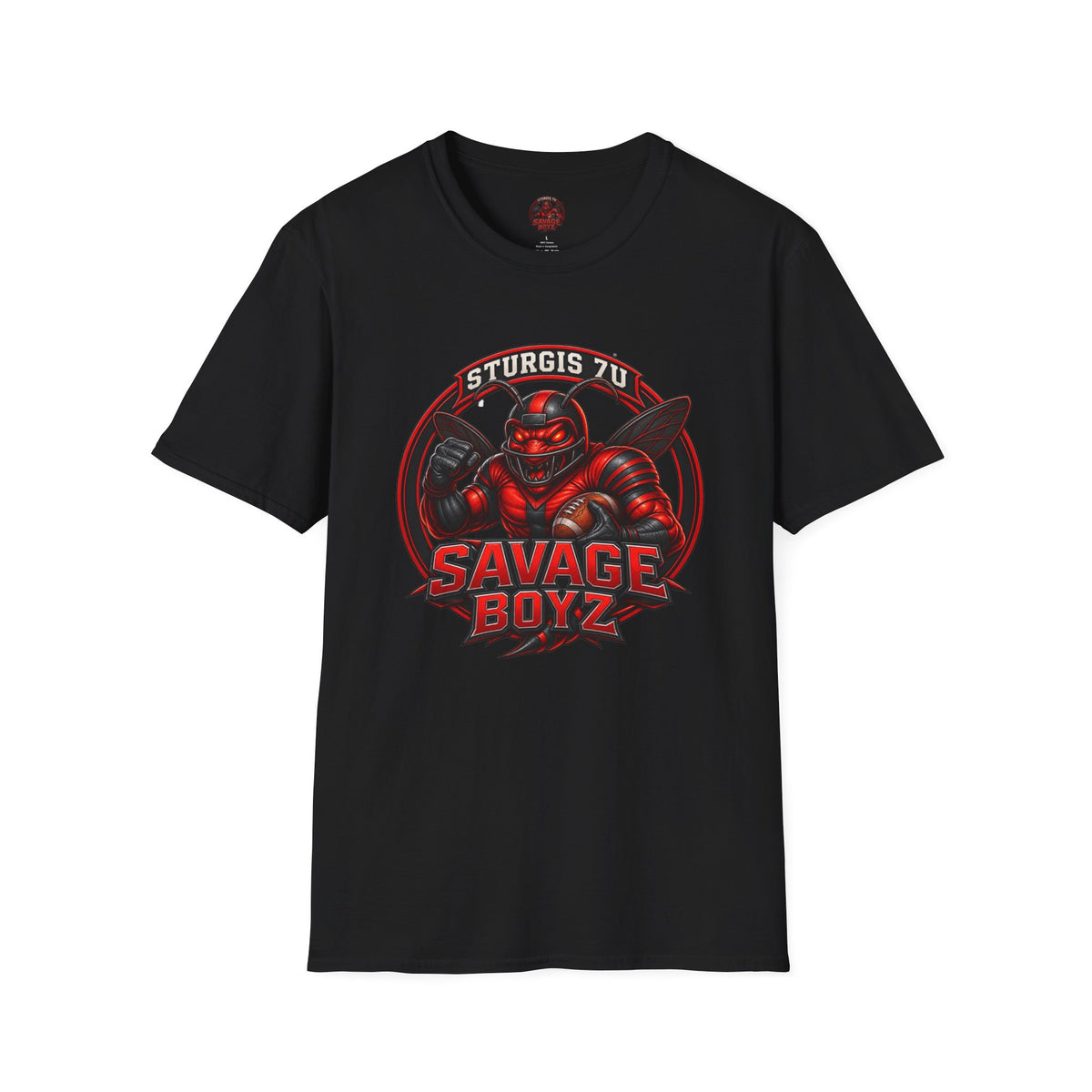 Sturgis "Savage Boyz" 7u Logo Tee