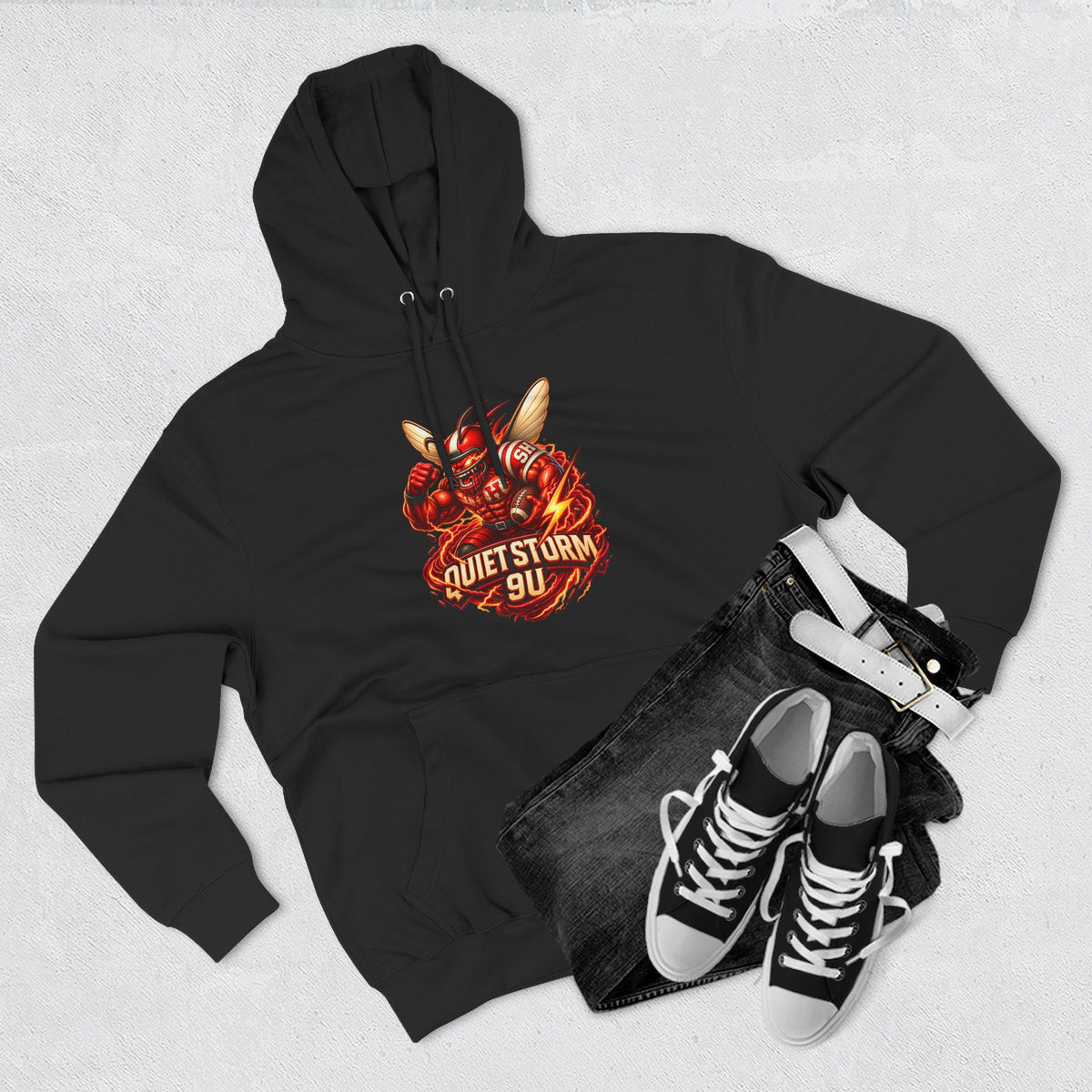 Sturgis "Quiet Storm" 9u Fleece Pullover Hoodie