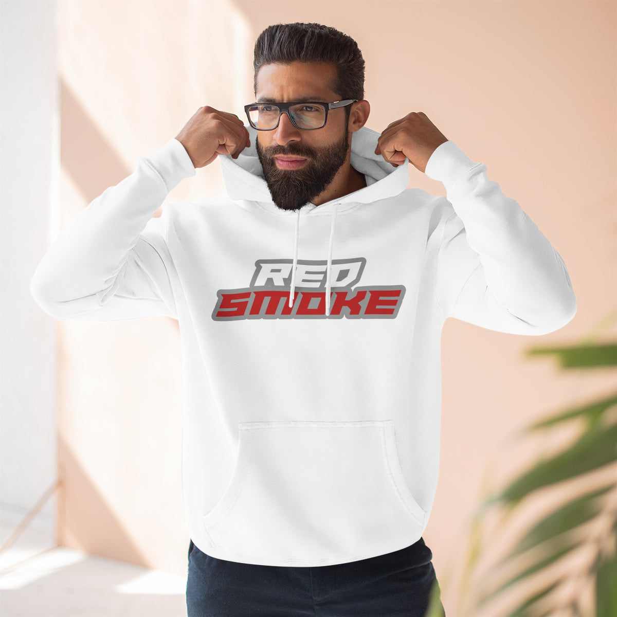 Sturgis "Red Smoke" 6u Fleece Pullover Hoodie