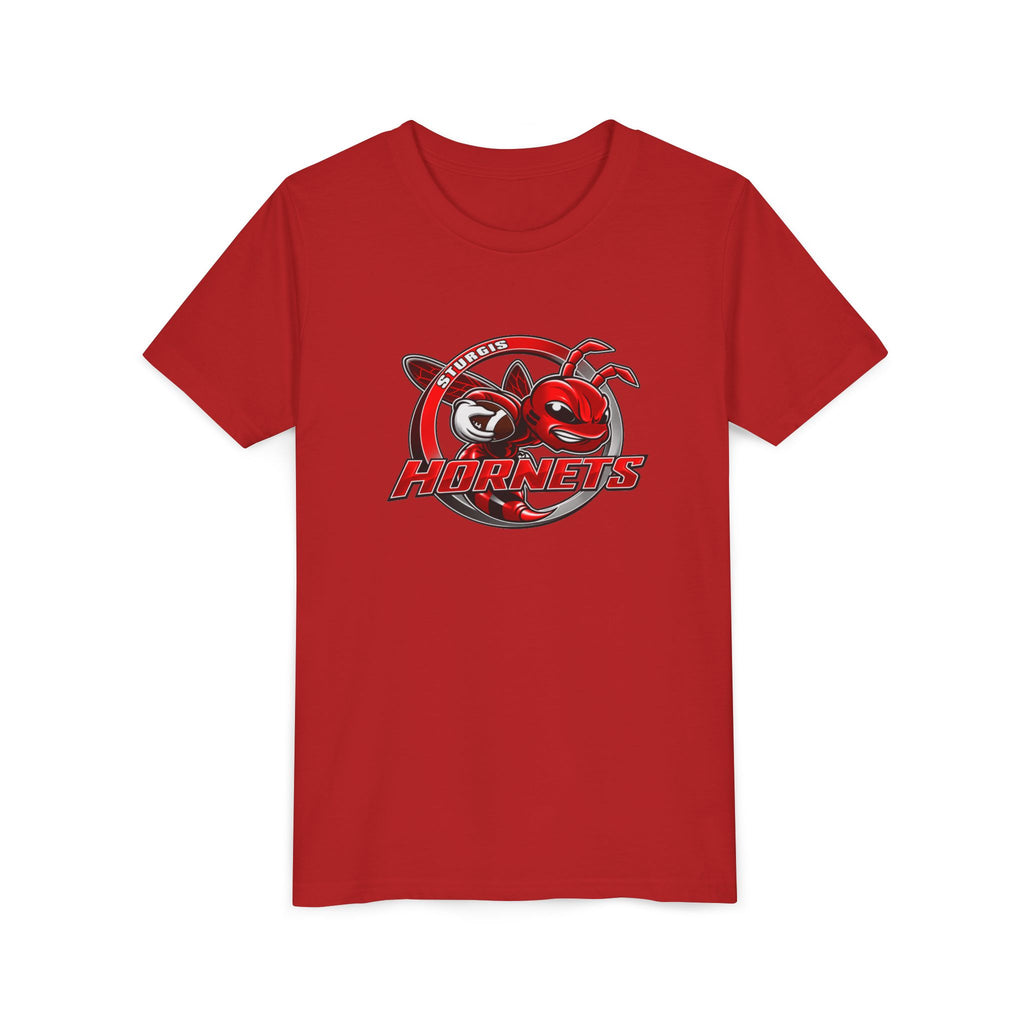 Sturgis Hornets Mascot Logo Youth Tee