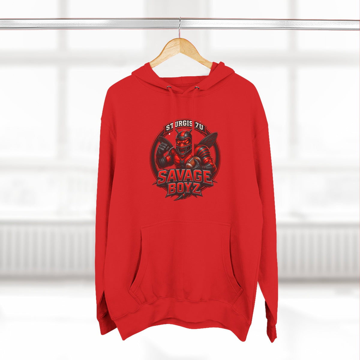 Sturgis "Savage Boyz" 7u Fleece Pullover Hoodie