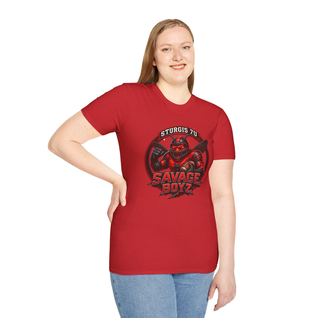 Sturgis "Savage Boyz" 7u Logo Tee