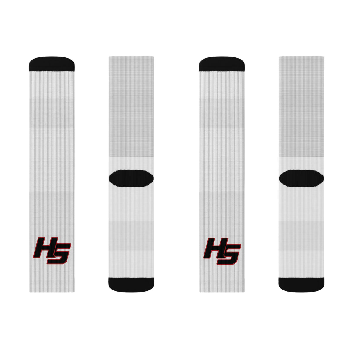 Sturgis Hornets Monogram Logo Sublimation Crew Socks