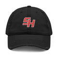 Sturgis Hornets Monogram Logo Distressed Embroidered Dad Hat