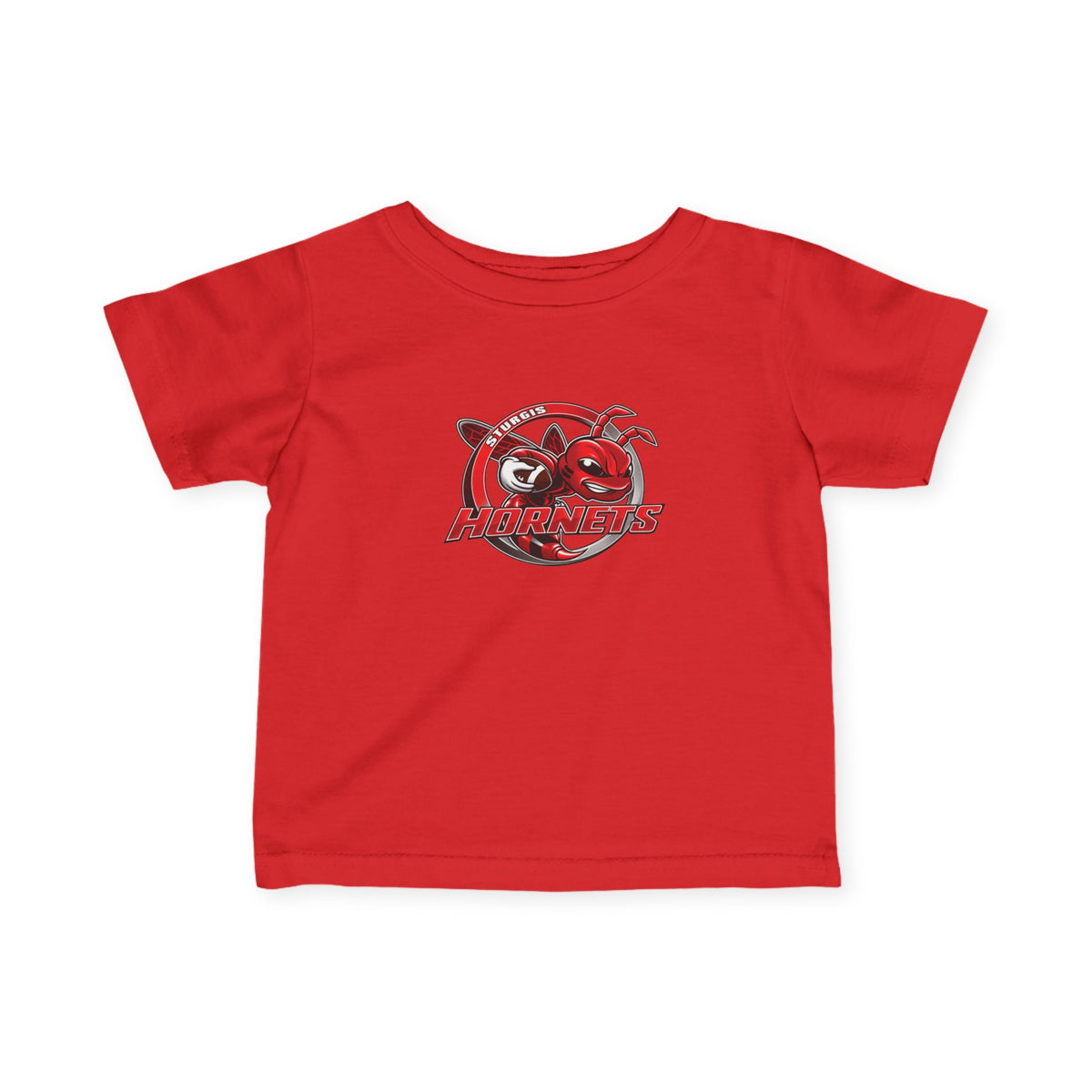 Sturgis Hornet Mascot Logo Infant Baby Tee