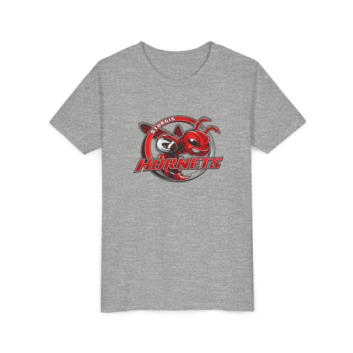 Sturgis Hornets Mascot Logo Youth Tee