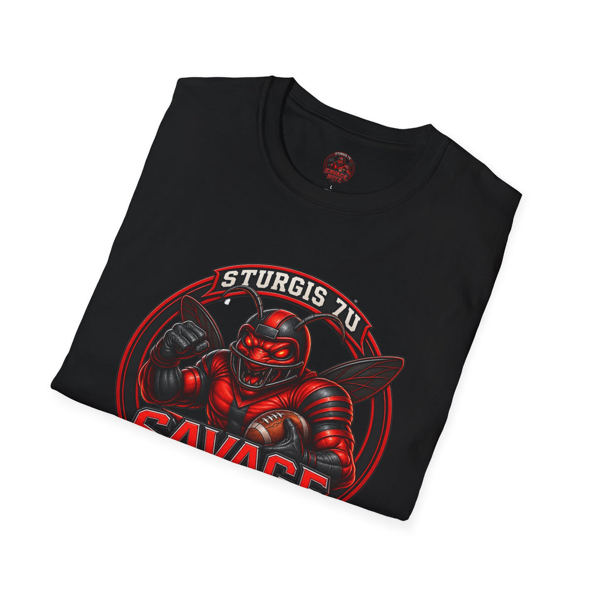 Sturgis "Savage Boyz" 7u Logo Tee
