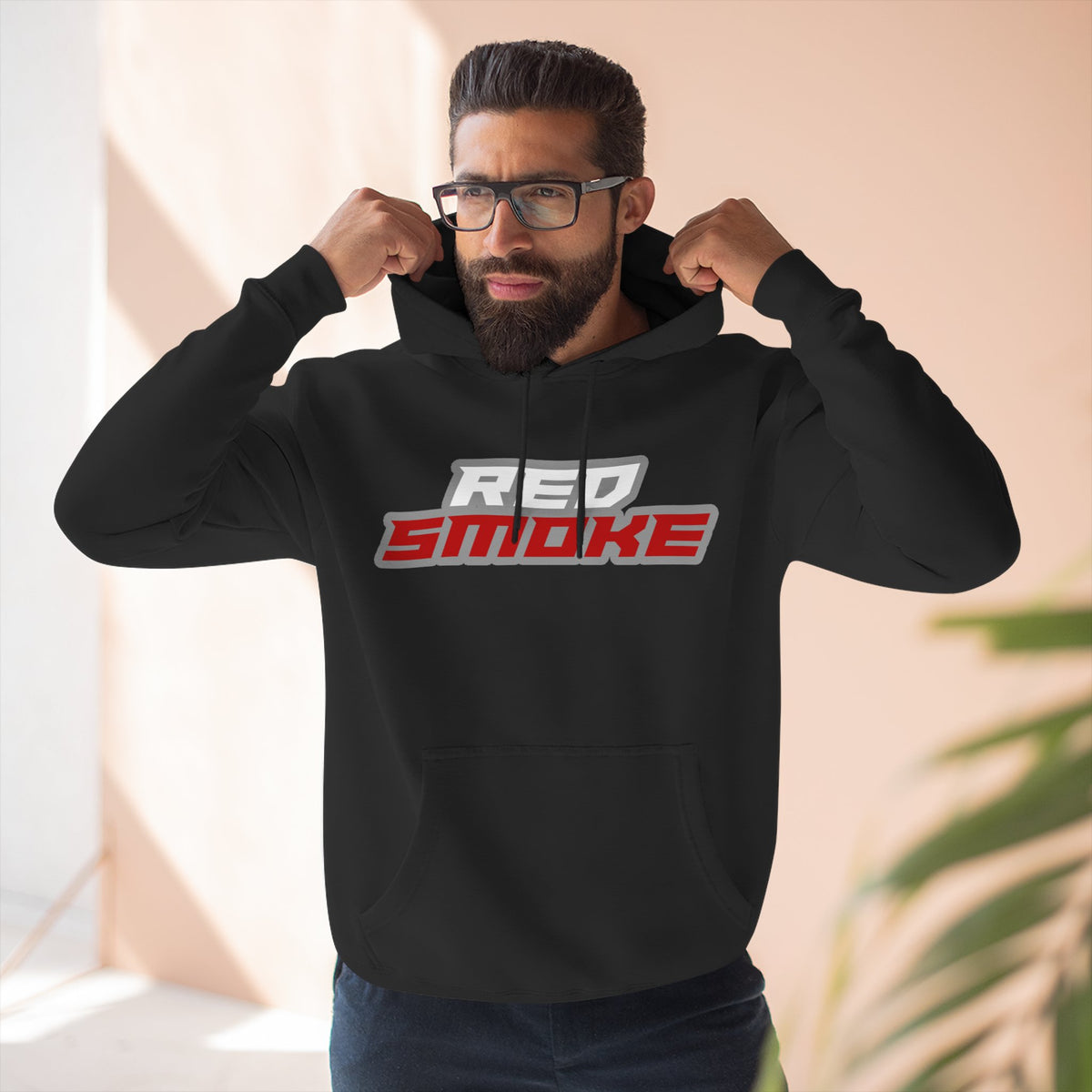 Sturgis "Red Smoke" 6u Fleece Pullover Hoodie