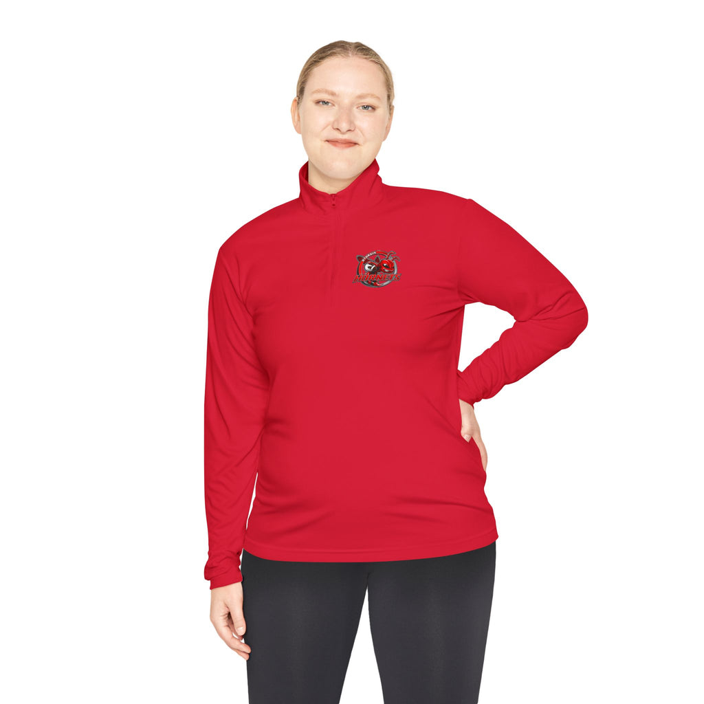 Sturgis Hornet Monogram/SH Logo Embroidered Quarter-Zip Pullover
