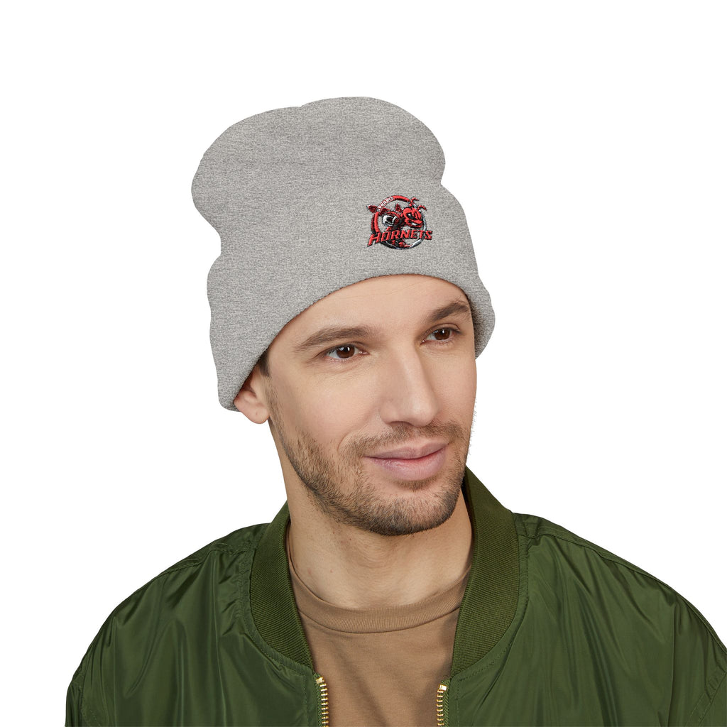 Sturgis Hornets Mascot Logo Embroidered Winter Hat