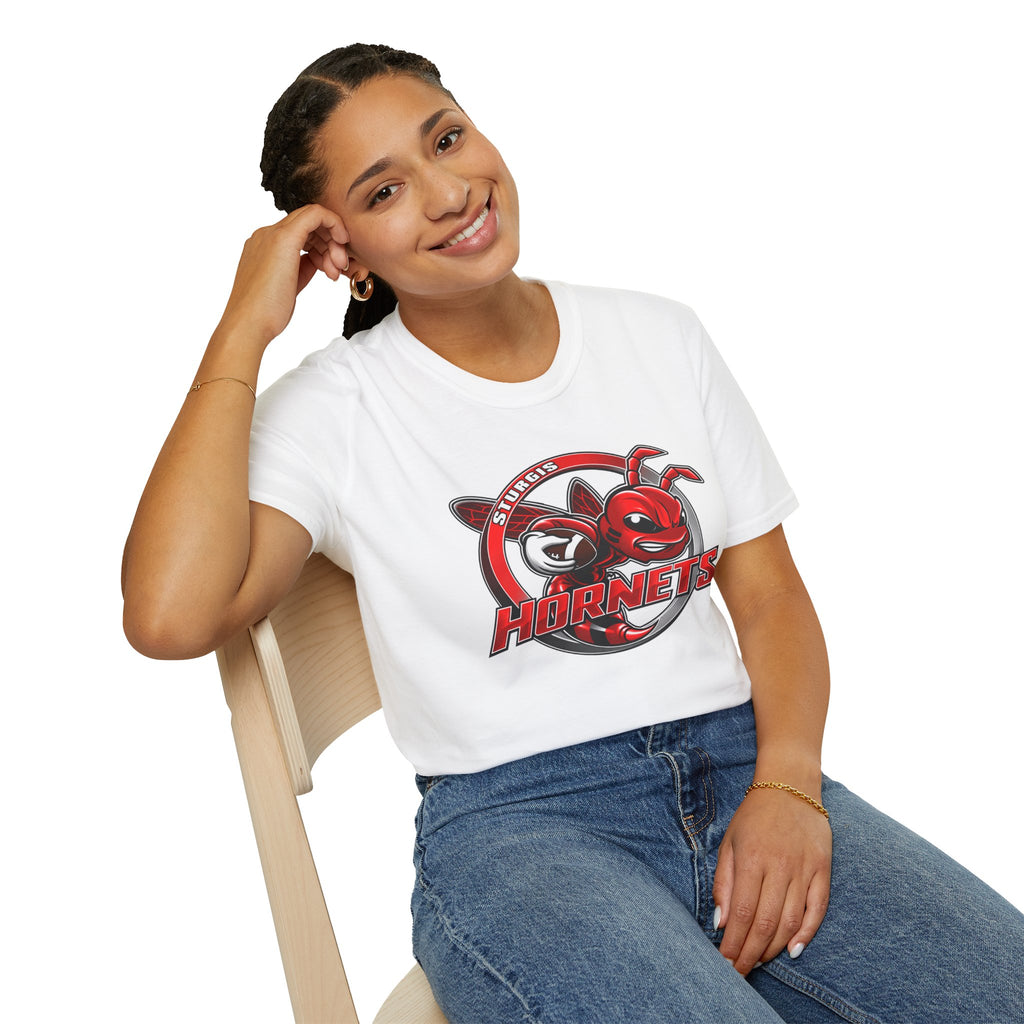 Sturgis Hornets Mascot Logo Tee