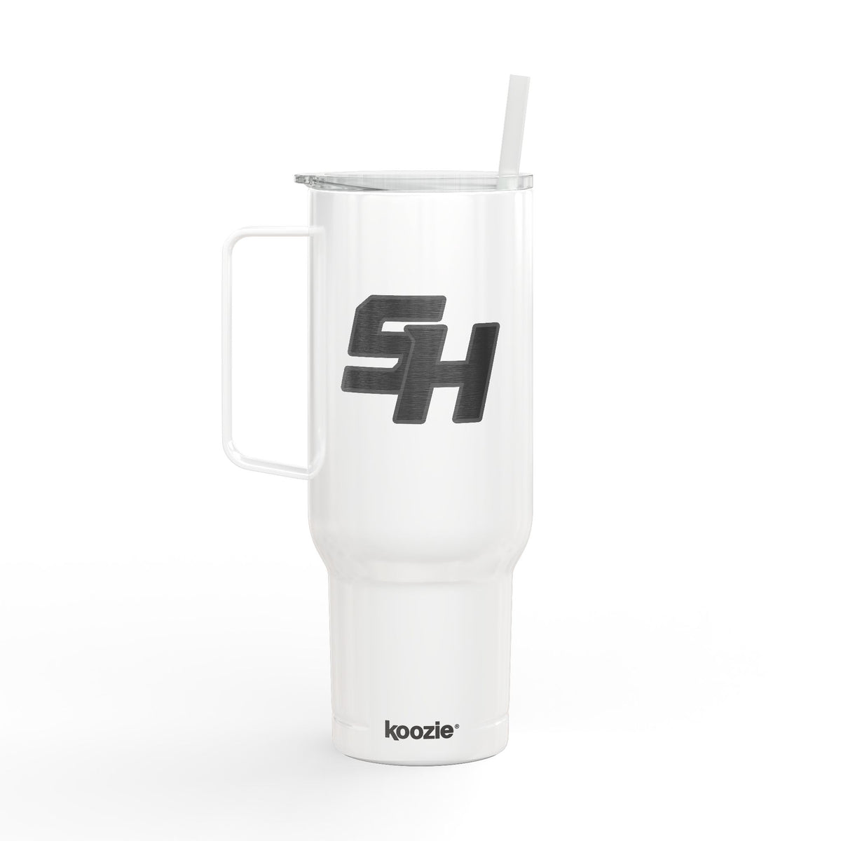 Sturgis Hornets Monogram Logo 40oz Engraved Insulated Tumbler with Lid & Straw