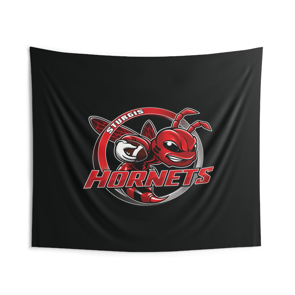 Sturgis Hornets Mascot Logo Indoor Wall Tapestry