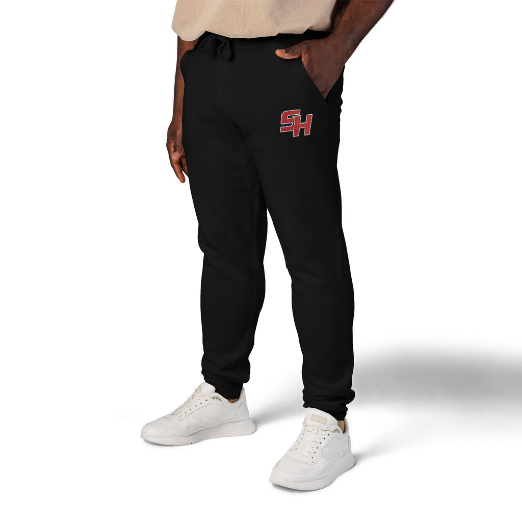 Sturgis Hornets Monogram Logo Embroidered Fleece Sweatpants