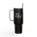 Sturgis Hornets Monogram Logo 40oz Engraved Insulated Tumbler with Lid & Straw
